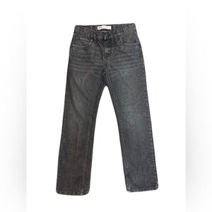 Levi’s 514 Straight Leg Jeans W27 L32 – Washed Black Charcoal Denim